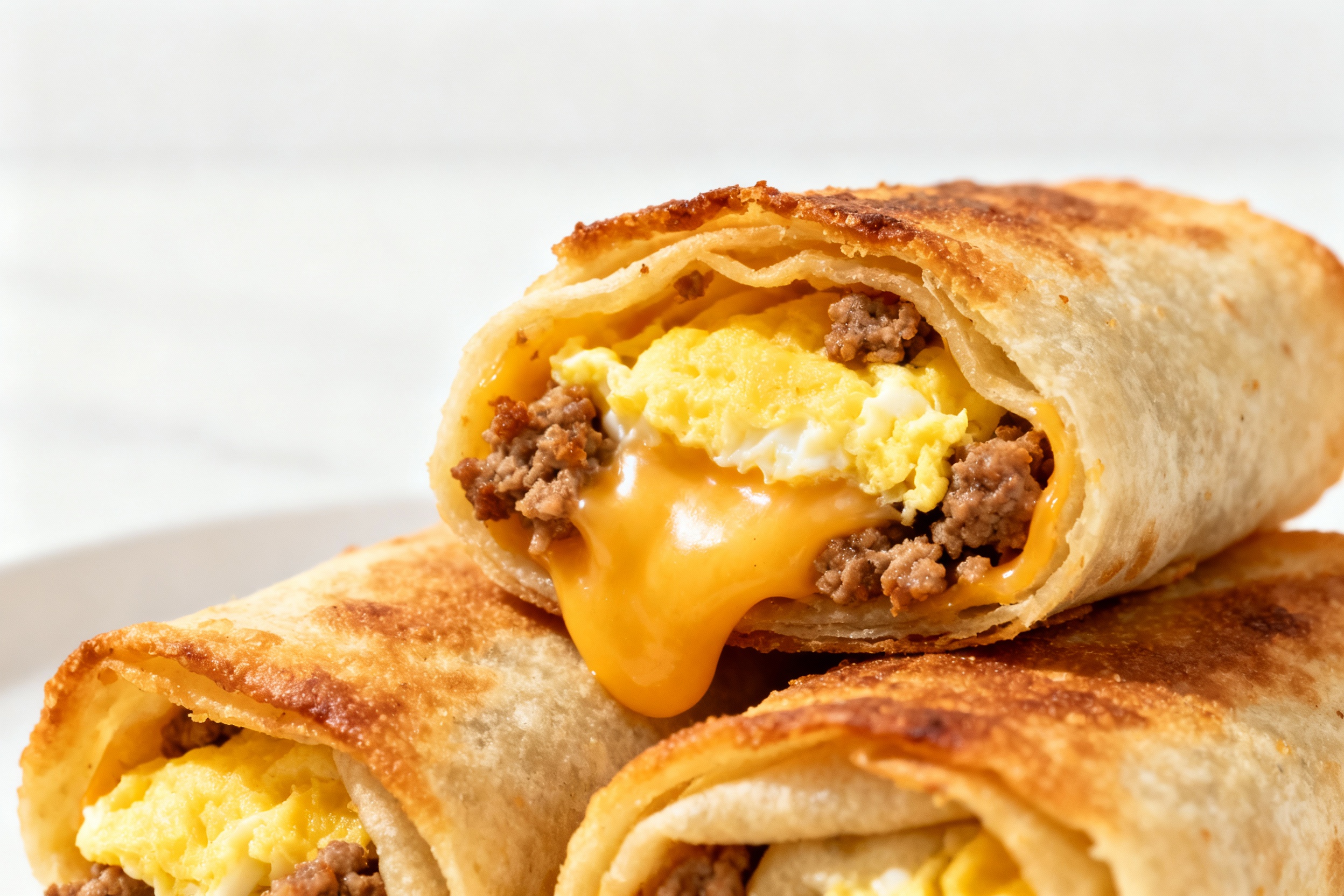 Easy sausage egg & cheese roll-ups – a simple, satisfying breakfast