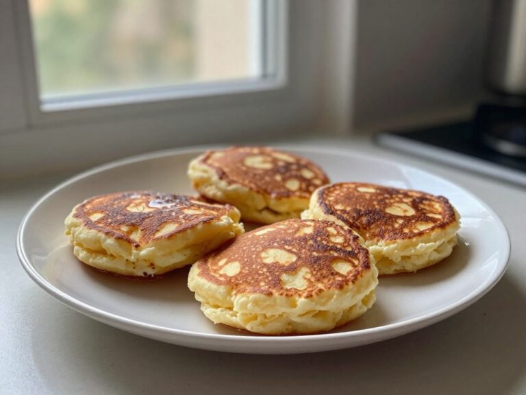 Cottage cheese pancakes – soft, high-protein breakfast favorite