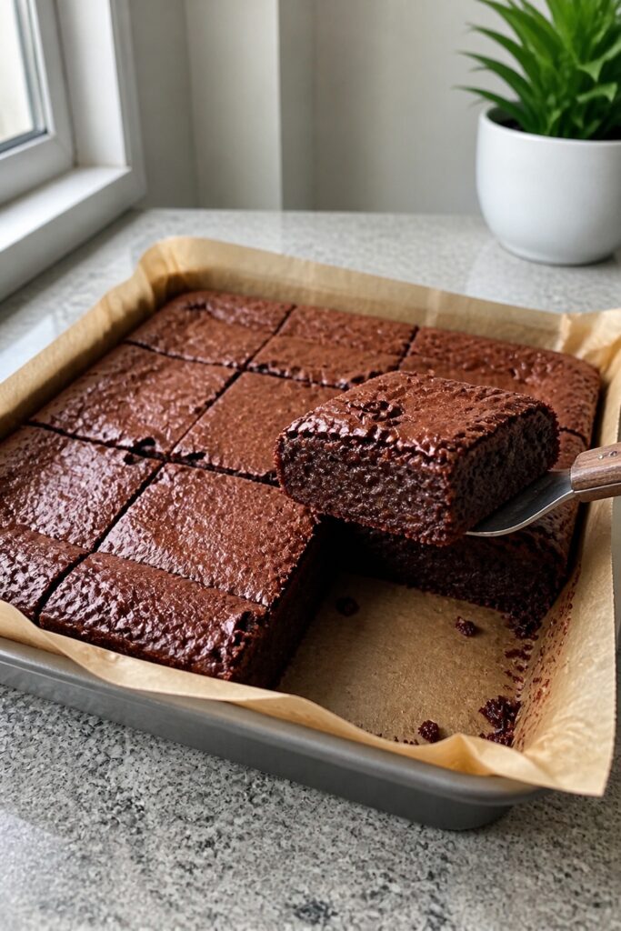 Healthy Sweet Potato Brownies With Almond Flour 1 Same recipe photoshoot, same home kitchen, same natural window light, same smartphone camera style,