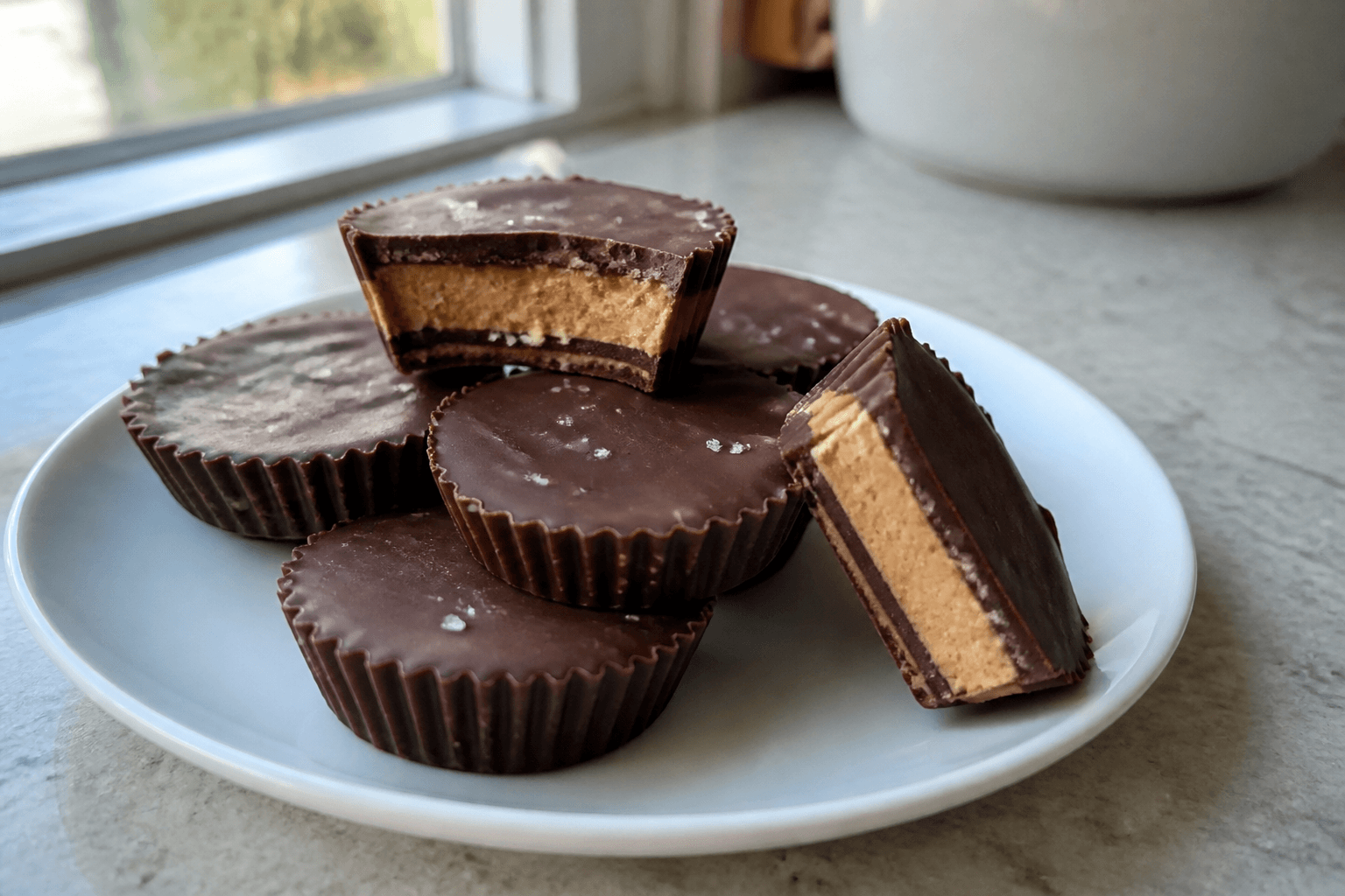 Chocolate Peanut Butter Greek Yogurt Cups - Easy No-Bake Snack Cups 3 Tmpq2anavm8